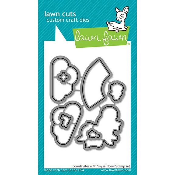 Lawn Cuts Custom Craft Die-My Rainbow