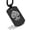 Black, variant on Stainless Steel Spade Card Suit Dog Tag Pendant Necklace