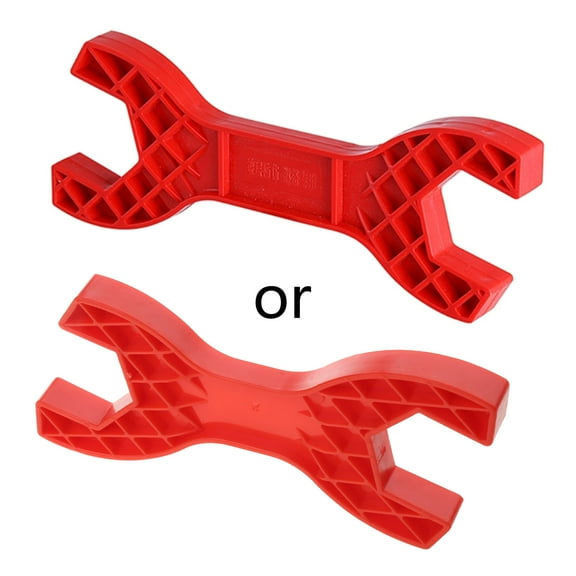 Yauxim Shower Wrench Multifunctional Double Head Shower Wrench Made Lightweight Bathroom Wrench for Faucet Plumbing Tool