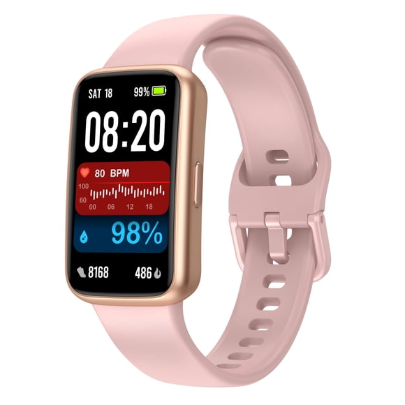 Rastreador de actividad Enfit con pantalla a color de 1,47" y resistencia al agua 3ATM