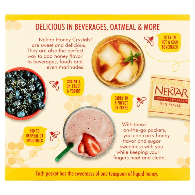 Nektar Honey Crystals, 40 count, 4.52 oz