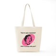 thumbnail image 6 of CafePress - You're Not A Feminist? Tote Bag - Unisex Canvas Tote Bag, Beige, 1-Piece, 6 of 7
