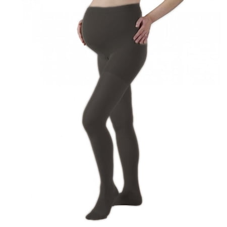 Mediven Assure 20-30 mmHg Maternity Panty w/ Adjustable Waistband CT Black Small
