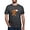 Dark Heather, variant on CafePress - Oh Snap Gingerbread Man Mens Tri Blend T Shirt - Mens Tri-blend T-Shirt