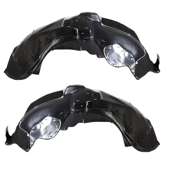 TRQ Front Inner Fender Liner Set Fits Select 2015-2017 Ford Expedition Lincoln Navigator FO1248173 FO1249173