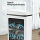 thumbnail image 5 of Cubo de basura inteligente sin contacto con tapa - Papelera automática de inducción de gran capacidad de 12L para baño, cocina, oficina, lavandería - Blanco, negro, gris, 5 of 6