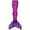 A1#- Purple, variant on Swimwear Bathing Suit Ruffle Tail Rainbow Scale Sun Protection One Piece Swimsuit For Kids Girls Beachwear Poolwear Purple