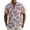 Light Pink, variant on BUWTTED Shirts for Men USA 250th Anniversary Print Short Sleeve Casual Button Down Summer Loose Fit Beach Hawaiian Pink Shirt L