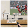 thumbnail image 3 of Antena De Tv Bloosom Digital Para Interiores Antena Hdtv 4k 1080p Negro, 3 of 4