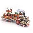 thumbnail image 1 of Rompecabezas De Tren Navideño En 3D, Regalo Perfecto De Cumpleaños Y Navidad, Juego Familiar Interactivo De Primera, 1 of 8