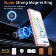 thumbnail image 3 of HionlyPro for Samsung Galaxy S24 Ultra Case Translucent Matte Magnetic Phone Cover, [Compatible with Magsafe] Military Grade Drop Protection Shockproof Phone Cover, Pink, 3 of 6
