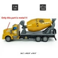 thumbnail image 2 of 1/36 Concrete Mixer Truck Toy Construction Vehicle Model Diecast Kids Toys Boys, 2 of 9