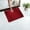 Red#6, variant on Super Absorbent Non-Slip Bathroom Rug Mat - Washable Microfiber Chenille, Rubber Backing, 19x26 inches, Modern Style for Bathroom, Kitchen, Entryway