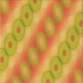thumbnail image 1 of Ahgly Company Machine Washable Indoor Square Transitional Neon Orange Area Rugs, 4' Square, 1 of 7