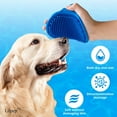 thumbnail image 3 of Pet Bath Brush Glove for Dogs - Rubber Grooming and Massaging Tool, Removes Loose Hair and Stimulates Skin, Leaves Fur Soft and Shiny, Easy to Use for Left or Right Hand, 3 of 6