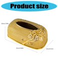 thumbnail image 5 of Auto Tissue Container Durable Plastic Paper Towel Organiser For Seat Back Visors, 5 of 10