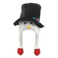 thumbnail image 5 of MIASHUI Black Snowman Costume Hat for Christmas Winter Party, Festive Prop Cap for Performance, Fun Decorative Hat for Kids Black, 5 of 7