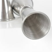 LKXGBMY 1 PCS Bartender 304 Stainless Steel Cocktail Jigger 2 OZ 1 OZ Professional Double Jigger Rustproof Cocktail Measuring Cup for Home Bar Party