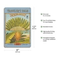 thumbnail image 2 of Traveler's Palm - Aloha Seeds - Big Island Seed Company - Big Island Exotics - Vintage Seed Packet by Kerne Erickson - 8 x 12 inch Vintage Wood Art Sign, 2 of 4