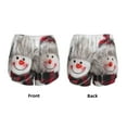 thumbnail image 5 of Lsque Christmas Snowman With Hat Printed Women's Running Shorts with Liner Pockets,Elastic Quick Dry Workout Athletic Gym Yoga Shorts,Womens High Waist Shorts-X-Large, 5 of 9