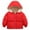Red, variant on Winter Baby Boys Girls Hooded Coats Jacket Cotton Long Style Thicken Velvet Warm Clothes For Baby Kids Outerwear Hooded Sweaters,1-6T