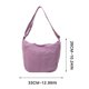thumbnail image 3 of Bolsa cruzada de nailon impermeable de gran capacidad, bolso de hombro ligero para mujer, con correa ajustable, múltiples compartimentos, ideal para estudiantes y viajeros., 3 of 7