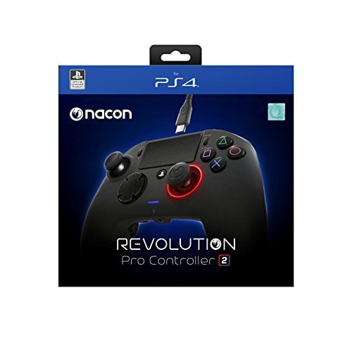 Nacon Revolution Pro Controller V2 Wired Gamepad Ps4 Pc Playstation 4 Esports Fighting Customisable Walmart Com Walmart Com