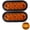 2x Amber, variant on 6" Oval 10 LED Trailer Stop Turn Tail Light Kit DOT Certified 10x Amber Kit