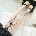 thumbnail image 3 of Women's Pantyhose Spiders Web Print Comfortable Practical and Fashionable Pantyhose for Multiple Outfits, 3 of 8