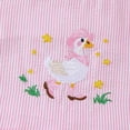 thumbnail image 6 of NOLDARES Baby Girl Clothes Outfits Short Sets 2 Pieces with Sleeveless + Cute Shorts Summer Set(Pink,12-18 Months), 6 of 9