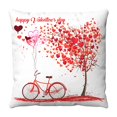 thumbnail image 2 of Funda de almohada corta de forro polar con diseño de coche para San Valentín, decoración de habitaciones y paredes., 2 of 6