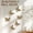 copper-6, variant on Copper 6 Piece 3D Butterfly Wall Sculpture Set for Home and Event Decor