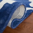 thumbnail image 6 of Safavieh Dip Dye Talbot Distressed Wool Area Rug, Navy/Ivory, 2'6" x 4', 6 of 12