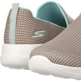 thumbnail image 2 of Skechers Women's Go Walk Joy-15637 Sneaker, Taupe/Blue, 11 M US, 2 of 5