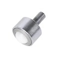 thumbnail image 4 of 4x Nylon Rolling Ball Steel Transfer Bearing Caster 0.59inch 99lbs Capacity, 4 of 5