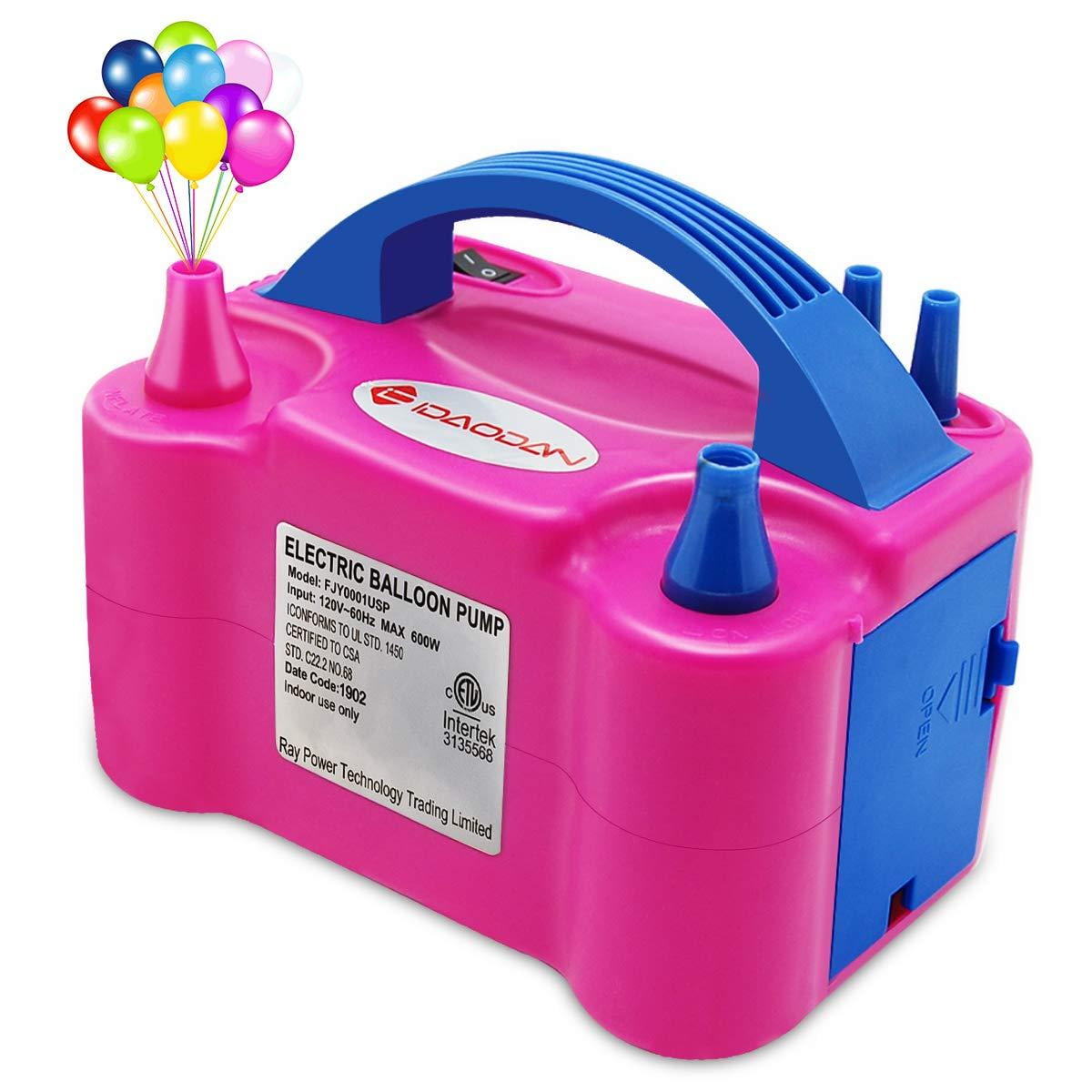Electric Electric Balloon Pump Balloon Inflator Inflatable Air Blower Plastic 