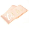 thumbnail image 4 of PlayWorld Pretty in Pink Pink and Gold Bachelorette Party Bride to Be Sash - Pink, 4 of 10