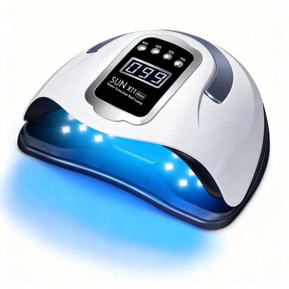 UV LED Nail Lamp,280W UV Lamp for Gel Nails,UV Nail Dryer LED Light for Gel Polish with 4 Timer Setting,Professional Nail Art Tools with Automatic Sensor