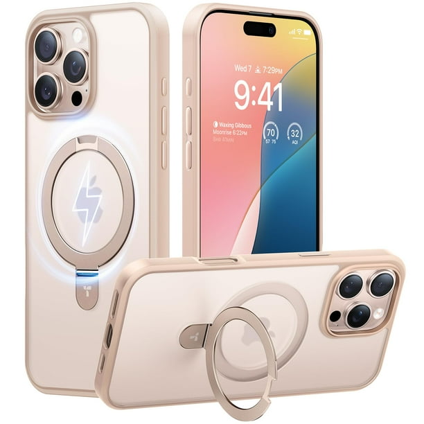 Funda TORRAS Desert Titanium para iPhone 16 Pro Max con soporte