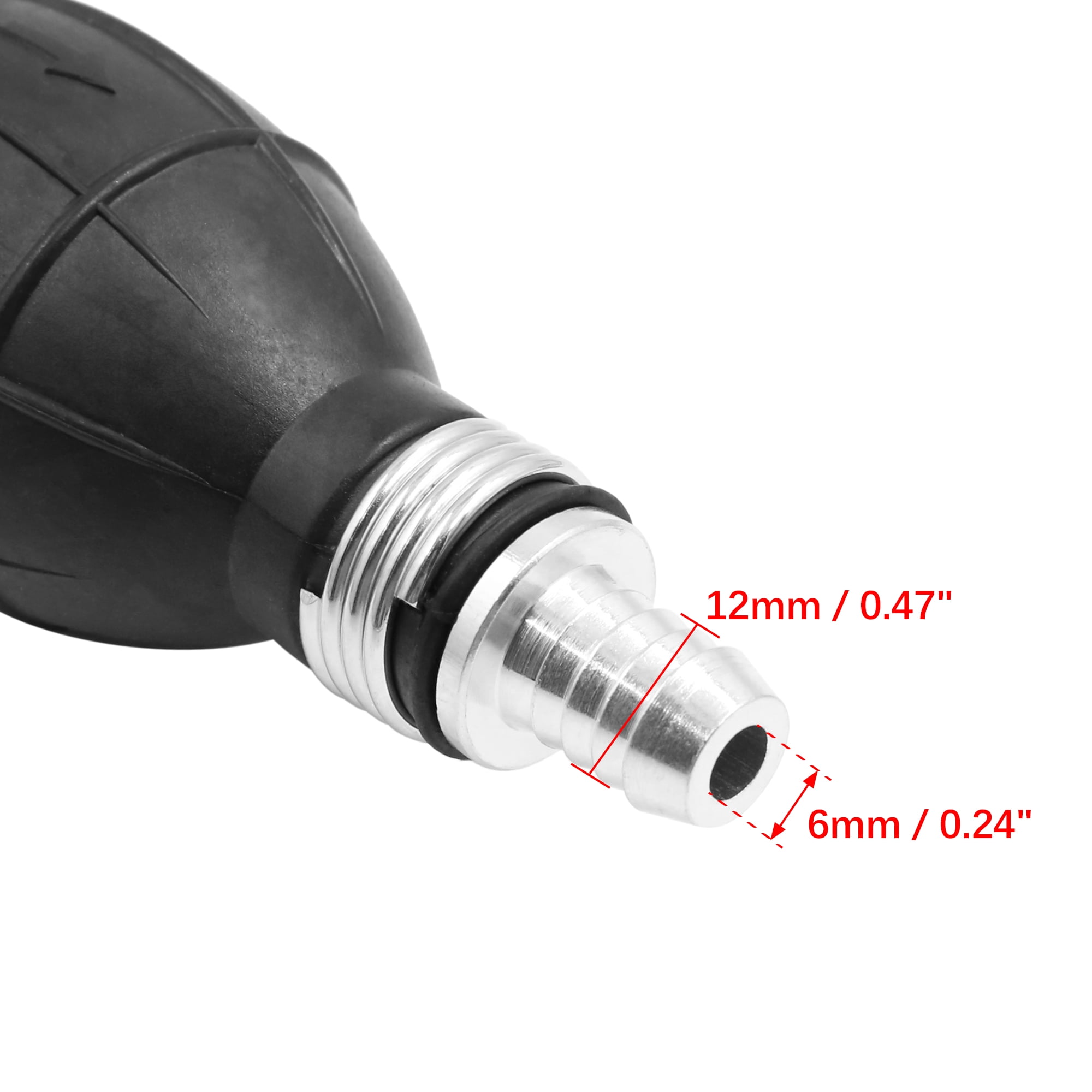 Fuel Pump Primer Rubber Aluminum Fuel Pump Line Hand - View #4