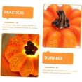 thumbnail image 5 of Calabaza artificial Batería Luces de té Velas Decoraciones de Halloween Decoración de mesa para interiores y exteriores Calabaza de Halloween Calabaza parpadeante Velas sin llama Calabaza decorat, 5 of 5