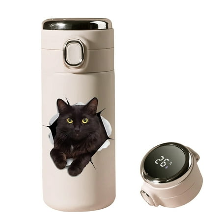 

Cup Cute Student Portable High Appearance Large Capacity Tea Cup 304 Stainless Steel Cup Halloween Christmas Decorations Outdoor and Indoor Party Drink Accessories Home Supplies Holiday Sign