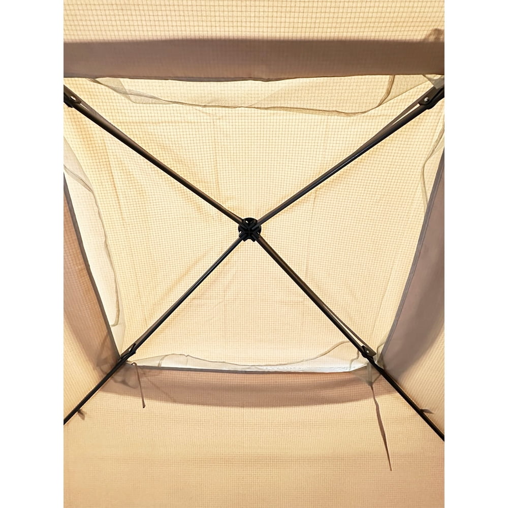 Garden Winds Custom Fit Replacement Canopy Top Cover Compatible with The Phi Villa 11' X 11' Pop Up Portable Instant Gazebo - Upgraded Performance RipLock 350 Fabric