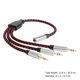 thumbnail image 2 of unbranded Cable Divisor De Audio Universal Rojo Para Auriculares Y Micrófono Con Combinado 35Mm, 2 of 8