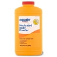 thumbnail image 3 of (2 pack) Equate Medicated Body Powder, Unscented, 10 oz, Compare to Gold Bond® Medicated Body Powder Active Ingredient, 3 of 10