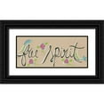 thumbnail image 1 of Seay, Anne 14x8 Black Ornate Wood Framed with Double Matting Museum Art Print Titled - Free Spirit, 1 of 4