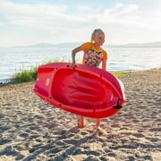 Lifetime Wave 6 ft Youth Sit-On-Top Kayak with Paddle, Fire Red (91401)