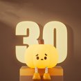 thumbnail image 3 of Wosthever Lámpara de noche con función de temporizador para un ambiente acogedor de dormitorio decoración de luz nocturna bonito regalo Iluminación y accesorios, 3 of 6