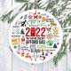 thumbnail image 5 of Adorno navideño con colgante de árbol de acrílico blanco - Impresión a doble cara para recuerdos festivos duraderos - Regalo para parejas, 6, 5 of 5