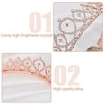 thumbnail image 3 of Tiara nupcial con diamantes de imitación de cristal y banda de reina de cumpleaños, corona de boda para mujeres y niñas, diadema de cumpleaños, 3 of 5